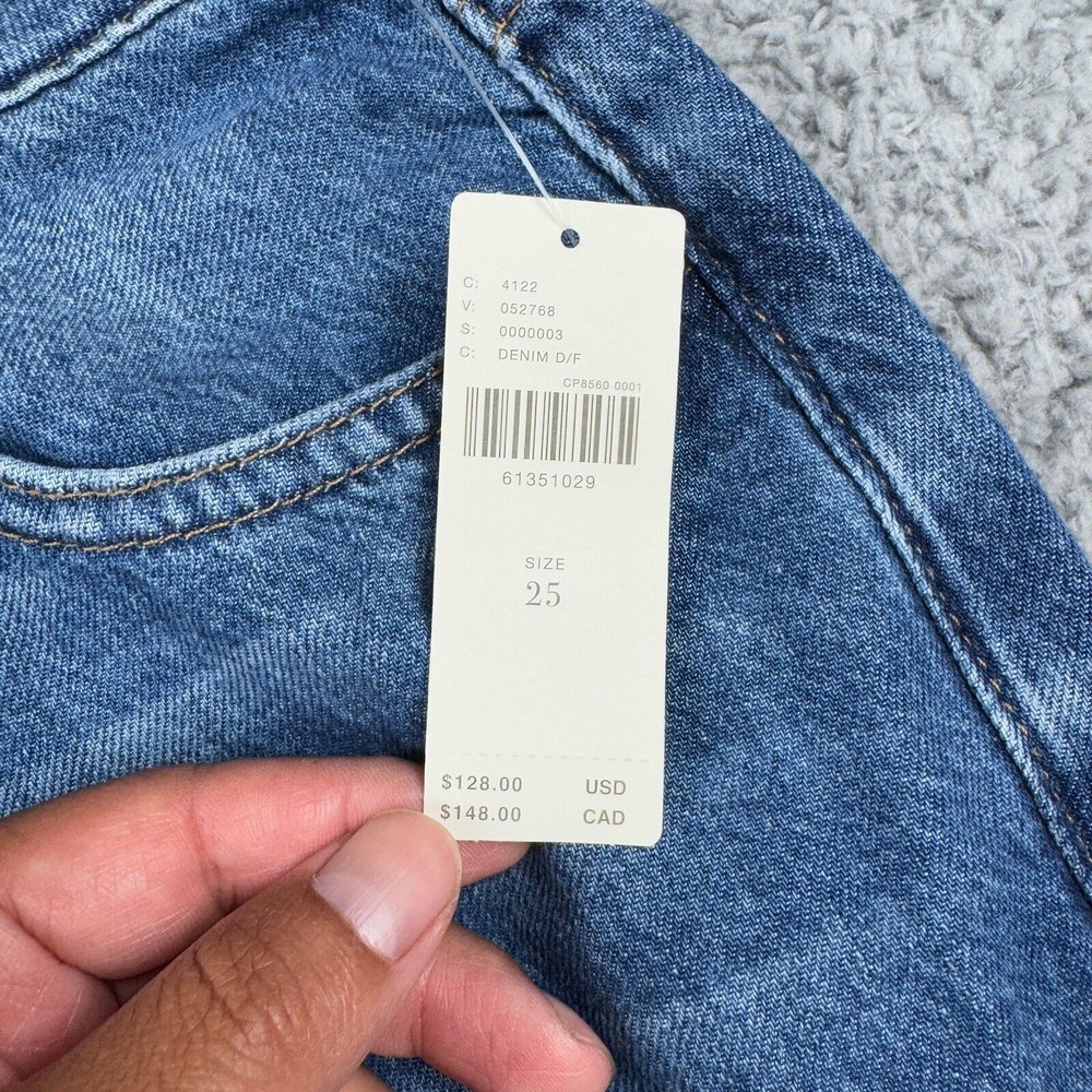 NWT Pilcro Anthropologie Womens‎ Size 25 Wide Leg Jeans Trendy - Picture 6 of 9